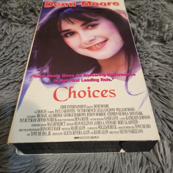 Choices VHS Movie (1995), Demi Moore - Picture 4 of 9